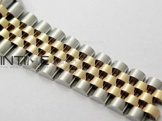 DateJust 36 SS 126231 904L SS/RG VSF 1:1 Best Edition Gray Dial Roman Markers on Jubilee Bracelet VS3235