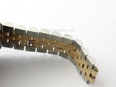 DateJust 36 SS 126231 904L SS/RG VSF 1:1 Best Edition Gray Dial Roman Markers on Jubilee Bracelet VS3235