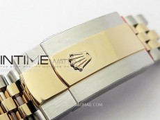 DateJust 36 SS 126231 904L SS/RG VSF 1:1 Best Edition Gray Dial Roman Markers on Jubilee Bracelet VS3235