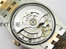 DateJust 36 SS 126231 904L SS/RG VSF 1:1 Best Edition Gray Dial Roman Markers on Jubilee Bracelet VS3235