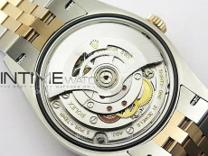 DateJust 36 SS 126231 904L SS/RG VSF 1:1 Best Edition Gray Dial Roman Markers on Jubilee Bracelet VS3235