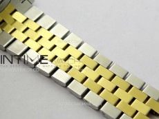 DateJust 36 SS 126233 904L SS/YG VSF 1:1 Best Edition Gray Dial Green Roman Markers on Jubilee Bracelet VS3235