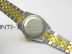 DateJust 36 SS 126233 904L SS/YG VSF 1:1 Best Edition Gray Dial Green Roman Markers on Jubilee Bracelet VS3235