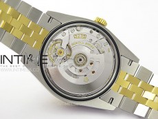 DateJust 36 SS 126233 904L SS/YG VSF 1:1 Best Edition Gray Dial Green Roman Markers on Jubilee Bracelet VS3235