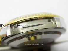 DateJust 36 SS 126233 904L SS/YG VSF 1:1 Best Edition Gray Dial Green Roman Markers on Jubilee Bracelet VS3235