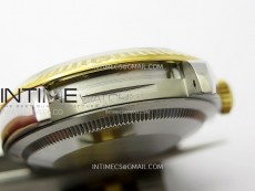 DateJust 36 SS 126233 904L SS/YG VSF 1:1 Best Edition Gray Dial Green Roman Markers on Jubilee Bracelet VS3235