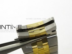 DateJust 36 SS 126233 904L SS/YG VSF 1:1 Best Edition Gray Dial Green Roman Markers on Jubilee Bracelet VS3235