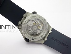 Royal Oak Offshore Diver 15720 APSF 1:1 Best Edition Blue Dial on Blue Rubber Strap SA4308