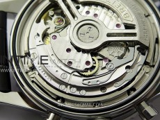 Navitimer B01 43mm SS BLSF 1:1 Best Edition Silver Dial Black Subdials On Black Leather Strap A7750