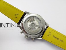 Navitimer B01 43mm SS BLSF 1:1 Best Edition White Dial On Brown Leather Strap A7750