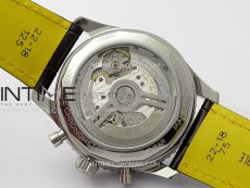 Navitimer B01 43mm SS BLSF 1:1 Best Edition White Dial On Brown Leather Strap A7750