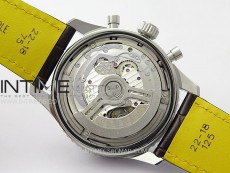 Navitimer B01 43mm SS BLSF 1:1 Best Edition White Dial On Brown Leather Strap A7750