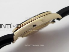 Yacht-Master 126655 Weight RG/Tungsten Gold ARF 1:1 Best Edition Black Ceramic Bezel on Oysterflex Rubber Strap VS3235