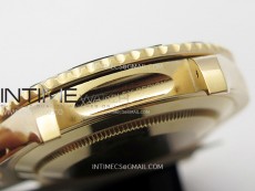 Yacht-Master 126655 Weight RG/Tungsten Gold ARF 1:1 Best Edition Black Ceramic Bezel on Oysterflex Rubber Strap VS3235