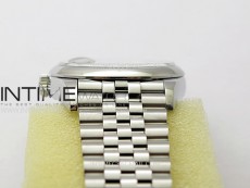DateJust 36 SS 126200 904L Steel VSF 1:1 Best Edition Gray Dial Sticks Markers on Jubilee Bracelet VS3235