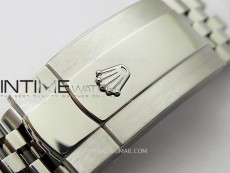 DateJust 36 SS 126200 904L Steel VSF 1:1 Best Edition Gray Dial Sticks Markers on Jubilee Bracelet VS3235