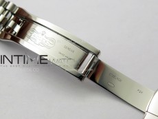 DateJust 36 SS 126200 904L Steel VSF 1:1 Best Edition Gray Dial Sticks Markers on Jubilee Bracelet VS3235
