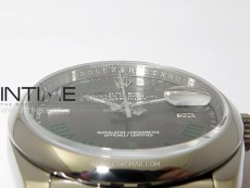 DateJust 36 SS 126200 904L Steel VSF 1:1 Best Edition Gray Dial Roman Markers on Jubilee Bracelet VS3235