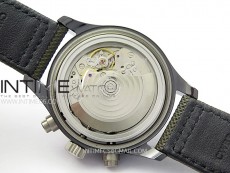 PILOT IW389002 Ceramic Case AZF 1:1 Best Edition Green Dial on Green Nylon Strap A7750 (function same as genuine)