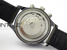 PILOT IW389002 Ceramic Case AZF 1:1 Best Edition Green Dial on Green Nylon Strap A7750 (function same as genuine)
