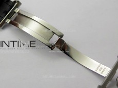 Portugieser Chrono Classic 42 IW390406 ZF 1:1 Best Edition White Dial Blue Markers on Black Leather Strap A7750