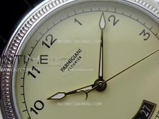 Tonda pf SS VRF Best Eidtion Ivory Dial Yellow Gold Handset on Black Leather Strap PF331