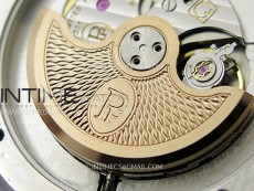 Tonda pf SS VRF Best Eidtion Ivory Dial Yellow Gold Handset on Black Leather Strap PF331