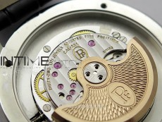 Tonda pf SS VRF Best Eidtion Ivory Dial Rose Gold Handset on Black Leather Strap PF331