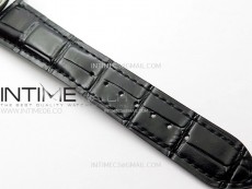 Tonda pf SS VRF Best Eidtion Black Dial Yellow Gold Handset on Black Leather Strap PF331