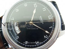 Tonda pf SS VRF Best Eidtion Black Dial Rose Gold Handset on Black Leather Strap PF331
