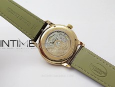 Tonda pf RG VRF Best Eidtion Ivory Dial Rose Gold Handset on Brown Leather Strap PF331