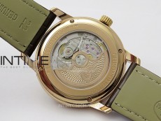 Tonda pf RG VRF Best Eidtion Ivory Dial Rose Gold Handset on Brown Leather Strap PF331