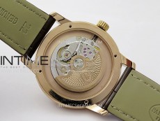 Tonda pf RG VRF Best Eidtion Ivory Dial Rose Gold Handset on Brown Leather Strap PF331