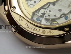 Master Ultra Thin Moon 136255J RG ZF 1:1 Best Edition Gray Dial on Brown Leather Strap V3 SA925 Super Clone