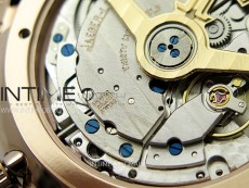 Master Ultra Thin Moon 136255J RG ZF 1:1 Best Edition Gray Dial on Brown Leather Strap V3 SA925 Super Clone