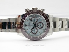 Daytona 116506 904L SS APSF 1:1 Best Edition Ice Blue Dial on 904L SS Bracelet SH4130