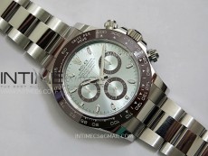 Daytona 116506 904L SS APSF 1:1 Best Edition Ice Blue Dial on 904L SS Bracelet SH4130