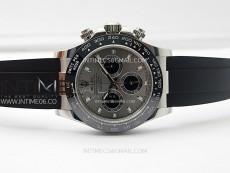 Daytona 116519 904L SS APSF 1:1 Best Edition Gray Dial Sticks Markers on Oysterflex Strap SH4130