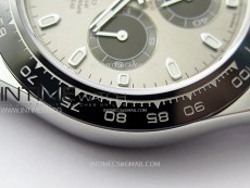 Daytona 116519 904L SS APSF 1:1 Best Edition Gray Dial Sticks Markers on Oysterflex Strap SH4130