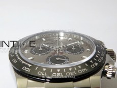 Daytona 116519 904L SS APSF 1:1 Best Edition Gray Dial Sticks Markers on Oysterflex Strap SH4130