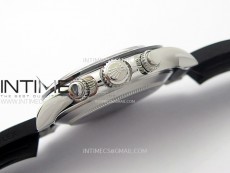 Daytona 116519 904L SS APSF 1:1 Best Edition Gray Dial Sticks Markers on Oysterflex Strap SH4130