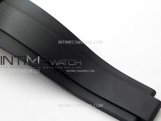 Daytona 116518 YG APSF 1:1 Best Edition Black Dial Gold Subdail on Oysterflex Rubber Strap SH4130