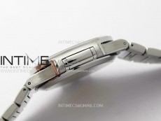 Nautilus 7118 New Version Ladies PPF 1:1 Best Edition Gray Dial on SS Bracelet A324 Super Clone