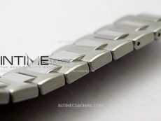 Nautilus 7118 New Version Ladies PPF 1:1 Best Edition Gray Dial on SS Bracelet A324 Super Clone