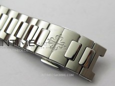 Nautilus 7118 New Version Ladies PPF 1:1 Best Edition Gray Dial on SS Bracelet A324 Super Clone