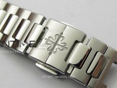 Nautilus 7118 New Version Ladies PPF 1:1 Best Edition Gray Dial on SS Bracelet A324 Super Clone