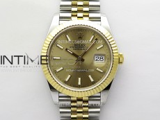 DateJust 41 126333 904L SS/YG VSF 1:1 Best Edition Gold Dial on Jubilee Bracelet VS3235
