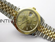 DateJust 41 126333 904L SS/YG VSF 1:1 Best Edition Gold Dial on Jubilee Bracelet VS3235
