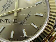 DateJust 41 126333 904L SS/YG VSF 1:1 Best Edition Gold Dial on Jubilee Bracelet VS3235