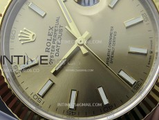 DateJust 41 126333 904L SS/YG VSF 1:1 Best Edition Gold Dial on Jubilee Bracelet VS3235